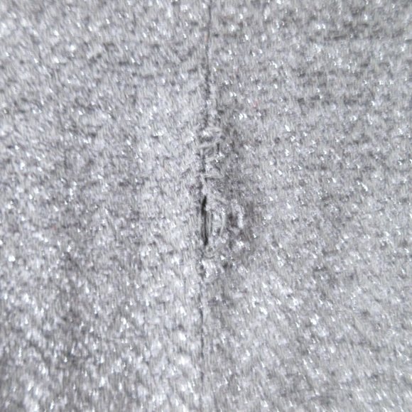 Massimo Dutti Black Tweed Blazer Size 8 Open Front - Picture 9 of 10